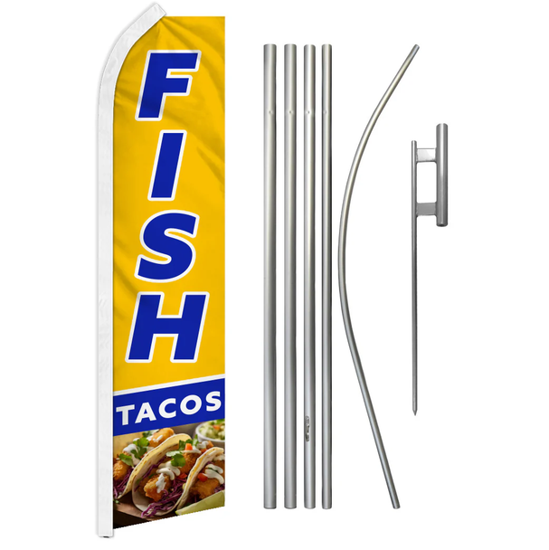 Fish Tacos Super Flag Kit
