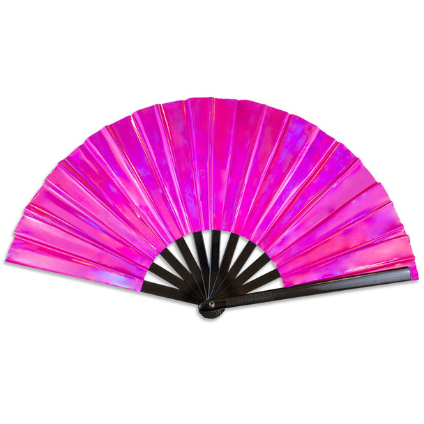 Metallic Magenta X-Large Hand Fan