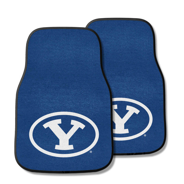 BYU Cougars 2-pc Carpet Car Mat Set