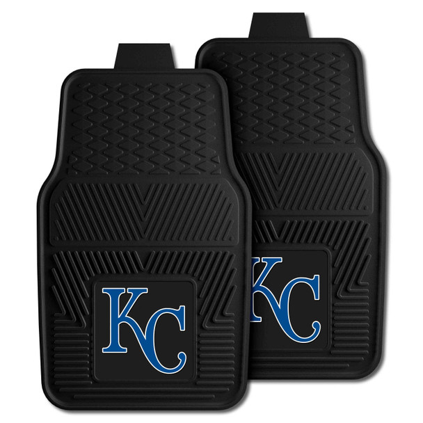 MLB - Kansas City Royals 2-pc Vinyl Car Mat Set 17"x27"