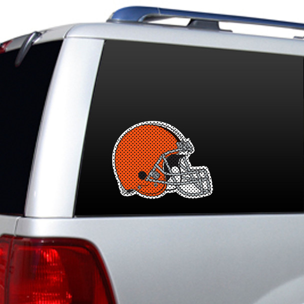 Cleveland Browns Window Film 12 Inch Die Cut Old Logo