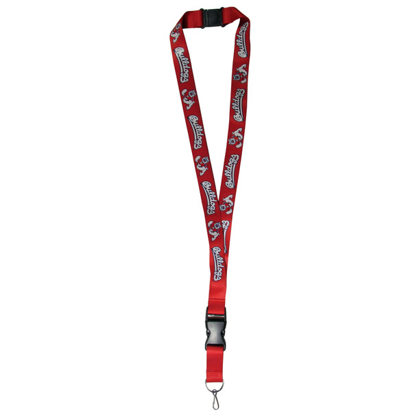 Fresno State Bulldogs Lanyard Keychain ID Holder NCAA Fan Accessory