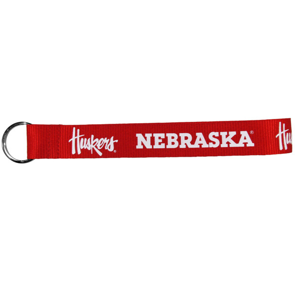 Nebraska Cornhuskers  Lanyard Keychain ID Holder NCAA Fan Accessory Key Chain