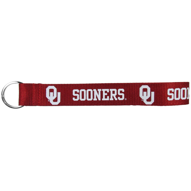 Oklahoma Sooners  Lanyard Keychain ID Holder NCAA Fan Accessory Key Chain
