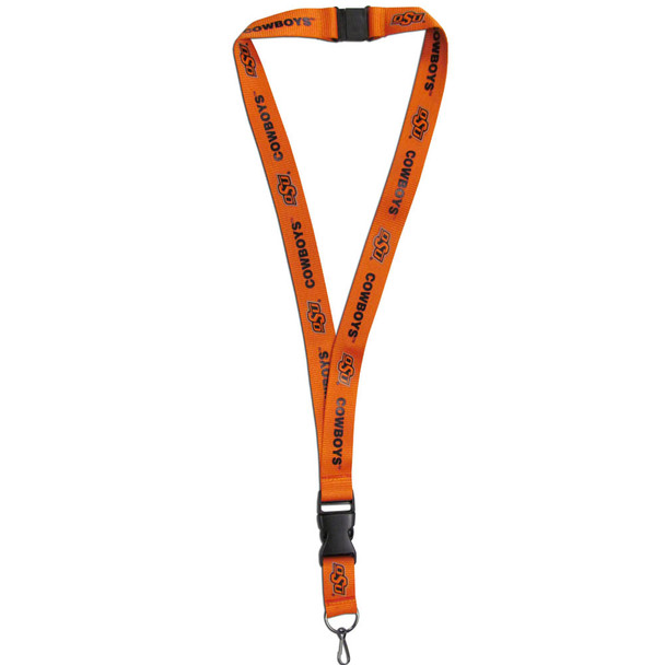 Oklahoma State Cowboys Lanyard Keychain ID Holder NCAA Fan Accessory