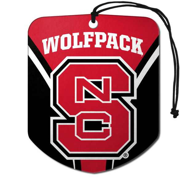 N. Carolina St. Wolfpack Air Freshener 2-pk "NCS" Logo & Wordmark