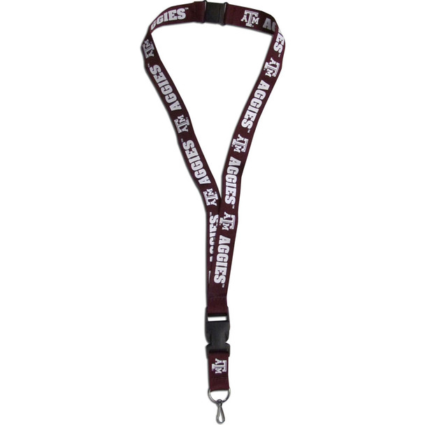 Texas A & M Aggies Lanyard Keychain ID Holder NCAA Fan Accessory