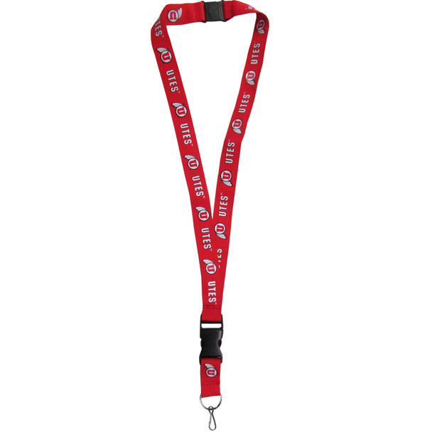 Utah Utes Lanyard Keychain ID Holder NCAA Fan Accessory