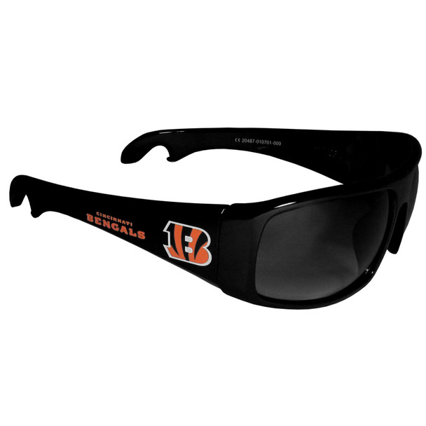 Cincinnati Bengals Wrap Bottle Opener Sunglasses