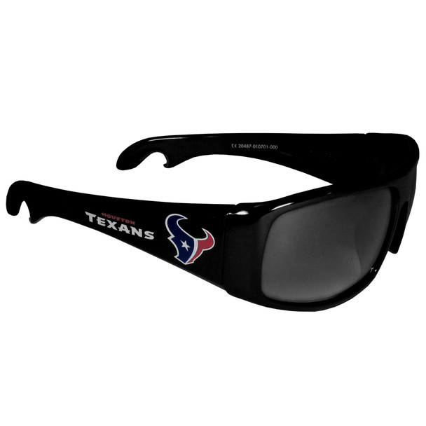 Houston Texans Wrap Bottle Opener Sunglasses