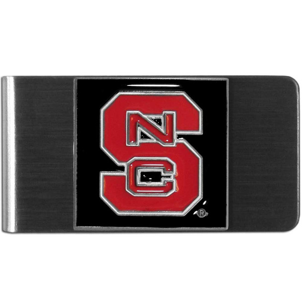 N. Carolina St. Wolfpack Steel Money Clip
