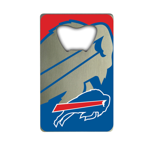 Buffalo Bills Credit Card Style Bottle Opener - 2 x 3.25 Buffalo Primary Logo