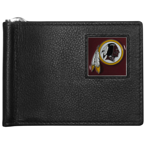 Washington Commanders Leather Bill Clip Wallet