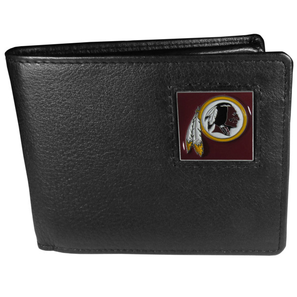 Washington Commanders Leather Bi-fold Wallet