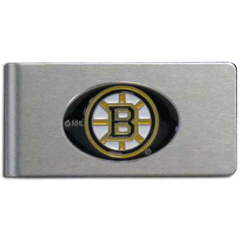Boston Bruins¬Æ Brushed Metal Money Clip