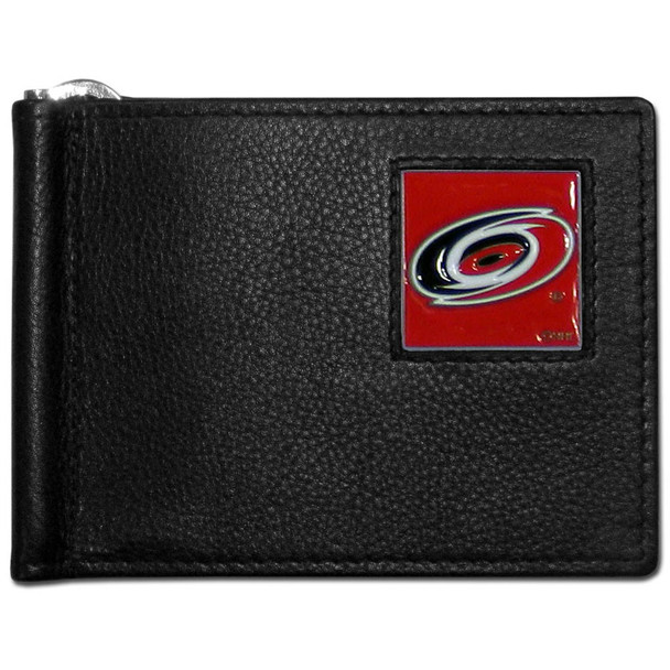 Carolina Hurricanes¬Æ Leather Bill Clip Wallet
