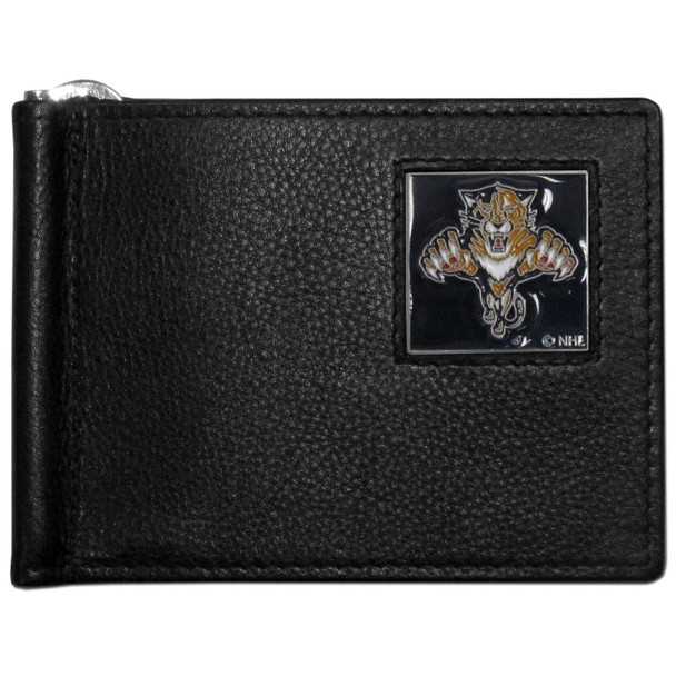 Florida Panthers¬Æ Leather Bill Clip Wallet