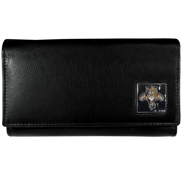 Florida Panthers¬Æ Leather Women's Wallet