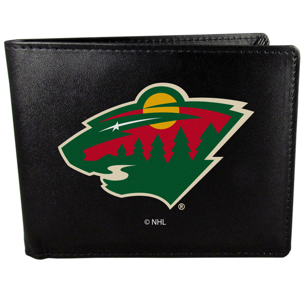 Minnesota Wild¬Æ Bi-fold Wallet Large Logo