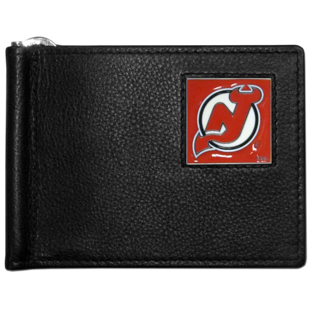 New Jersey Devils¬Æ Leather Bill Clip Wallet
