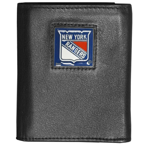 New York Rangers¬Æ Deluxe Leather Tri-fold Wallet