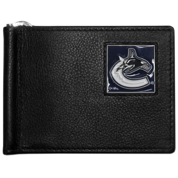 Vancouver Canucks¬Æ Leather Bill Clip Wallet