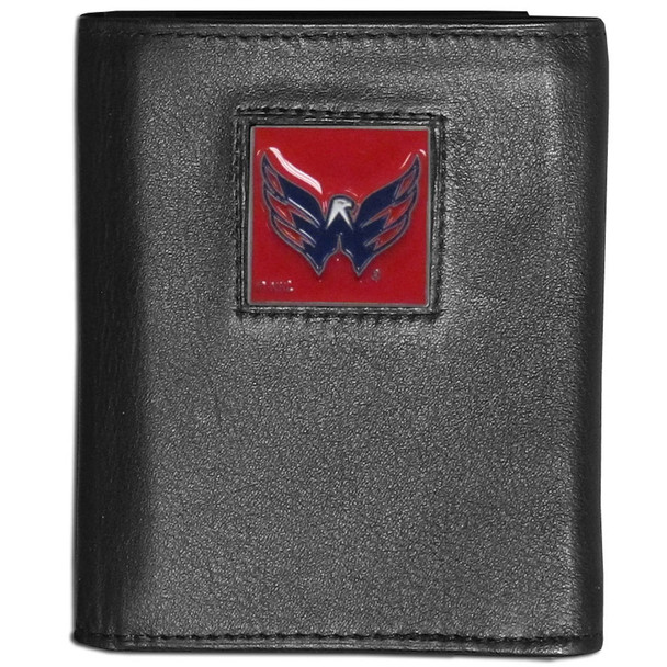 Washington Capitals¬Æ Leather Tri-fold Wallet