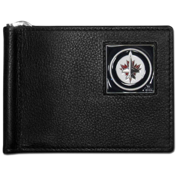 Winnipeg Jets¬ô Leather Bill Clip Wallet
