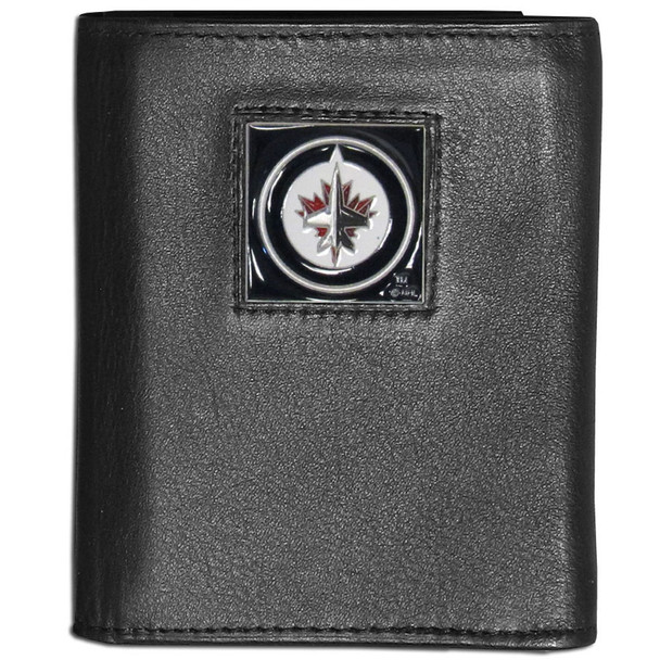Winnipeg Jets¬ô Leather Tri-fold Wallet