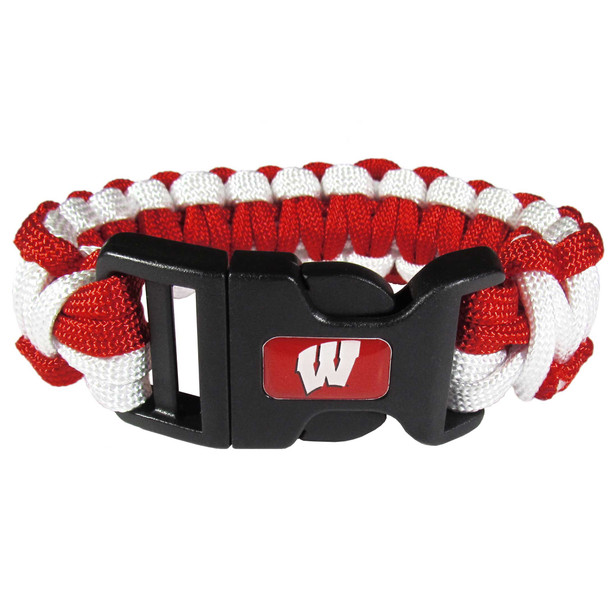 Wisconsin Badgers Survivor Bracelet