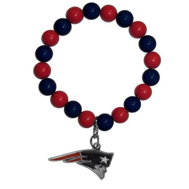 New England Patriots Fan Bead Bracelet New England Patriots Fan Bead Bracelet