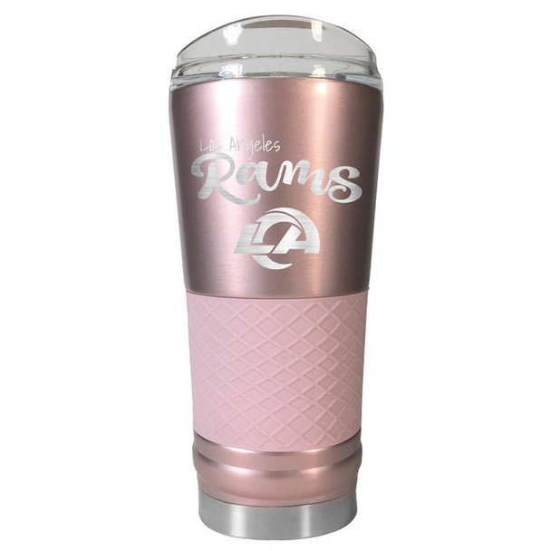 Los Angeles Rams 24 Oz. Rose Gold Draft Tumbler