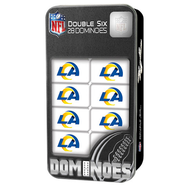 Los Angeles Rams Double-Six Dominoes Set