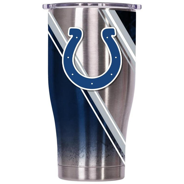 Indianapolis Colts Double Stripe Wrap Chaser 27oz