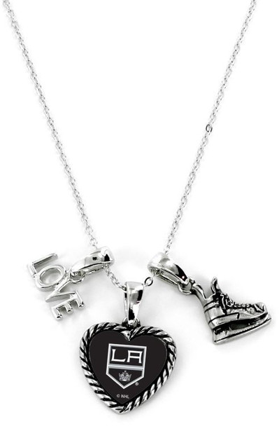 Los Angeles Kings Necklace Charmed Sport Love Skate