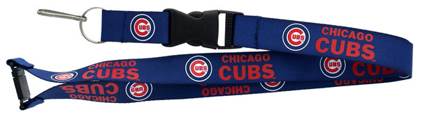 Chicago Cubs Lanyard Keychain ID Holder MLB Fan Accessory Blue