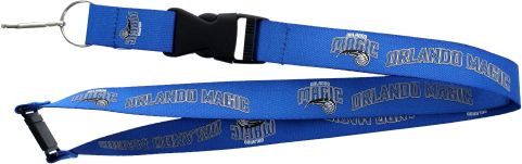 Orlando Magic Lanyard Keychain ID Holder NBA Fan Accessory - Blue