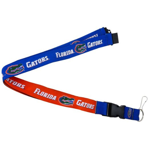 Florida Gators Lanyard Keychain ID Holder NCAA Fan Accessory Reversible