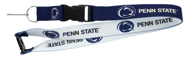 Penn State Nittany Lions Lanyard Keychain ID Holder NCAA Fan Accessory Reversible