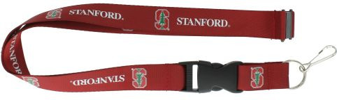Stanford Cardinal Lanyard Keychain ID Holder NCAA Fan Accessory Red