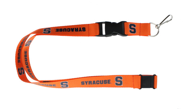 Syracuse Orange Lanyard Keychain ID Holder NCAA Fan Accessory - Orange