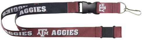 Texas A&M Aggies Lanyard Keychain ID Holder NCAA Fan Accessory Reversible