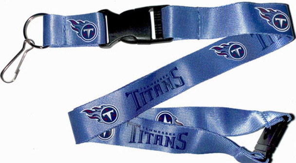 Tennessee Titans Lanyard Keychain ID Holder NFL Fan Accessory Blue