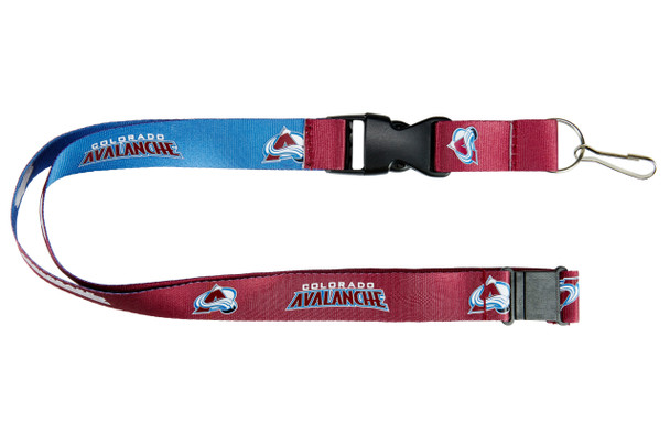 Colorado Avalanche Lanyard Keychain ID Holder NHL Fan Accessory Reversible