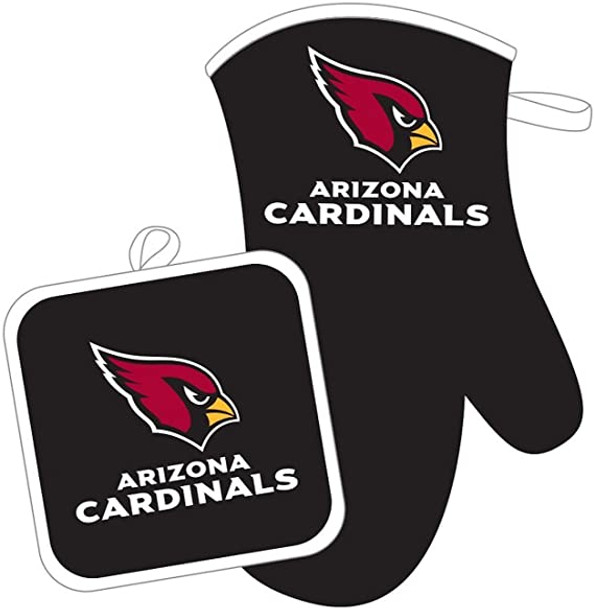 Arizona Cardinals Oven Mitt and Pot Holder Set