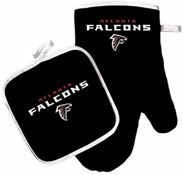 Atlanta Falcons Oven Mitt and Pot Holder Set