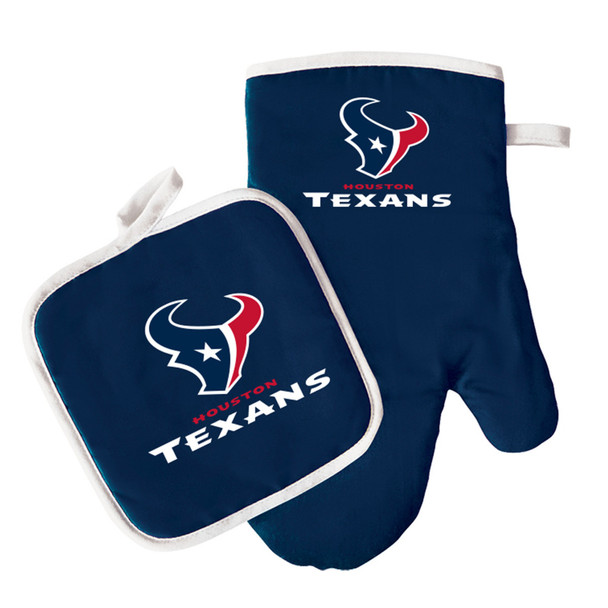 Houston Texans Oven Mitt and Pot Holder Set
