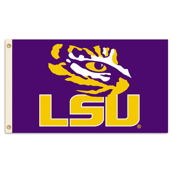 LSU Tigers 2-Sided 3 Ft. X 5 Ft. Flag W/Grommets