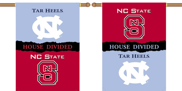 N. Carolina - Nc State 2-Sided 28" X 40" Banner W/ Pole Sleeve House Divided