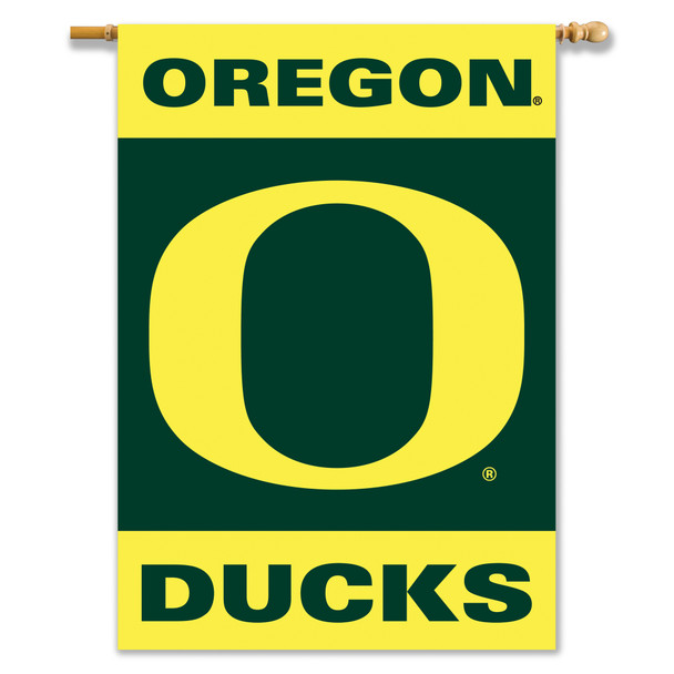Oregon Ducks 2-Sided 28" X 40" Banner W/ Pole Sleeve